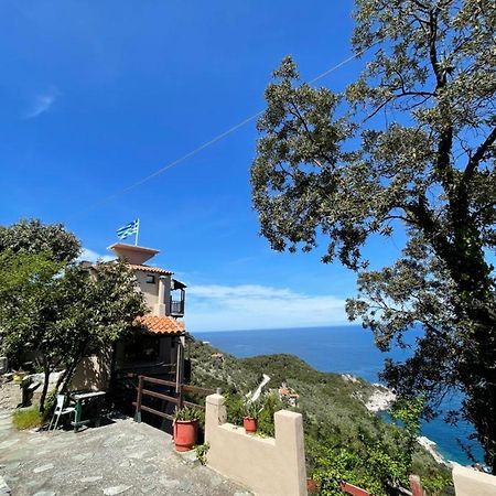 Double Studio Room In Mylopotamos With Beautifull View Tsagarada Exterior foto