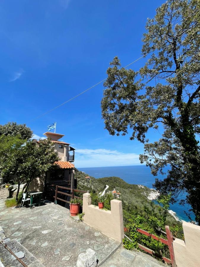 Double Studio Room In Mylopotamos With Beautifull View Tsagarada Exterior foto