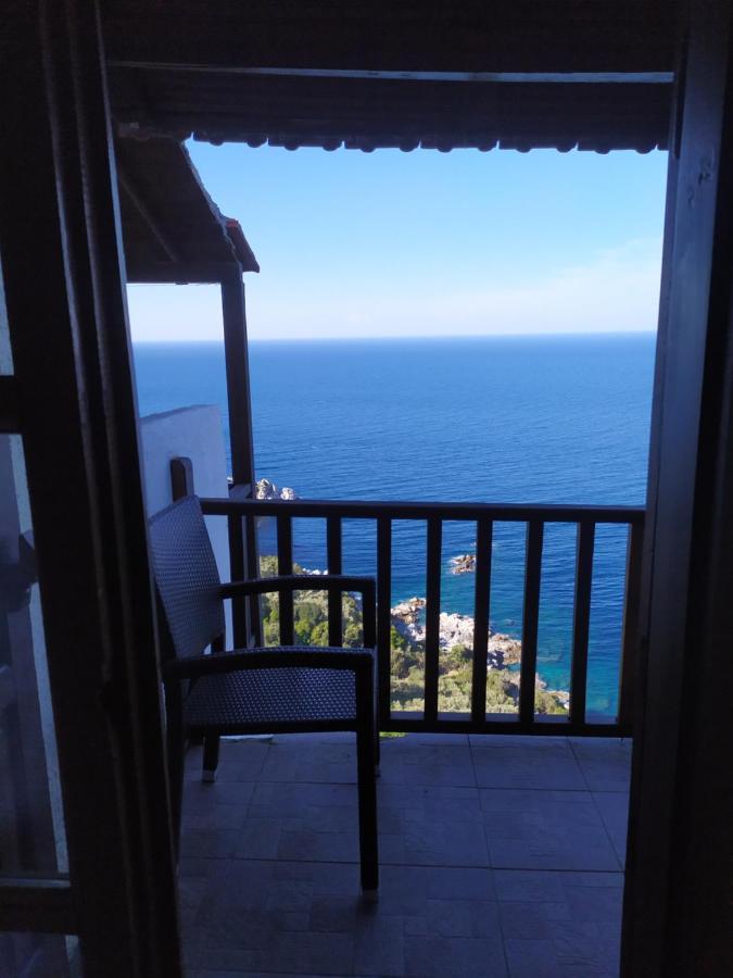 Double Studio Room In Mylopotamos With Beautifull View Tsagarada Exterior foto